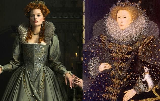 New images of Margot as Queen Elizabeth I show she's done it again. Source: Austral Scope/ Supplied