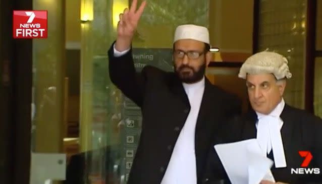 Monis was granted bail on a number of occasions. Source: 7 News