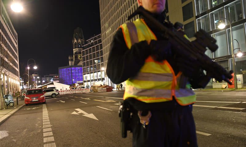 Police evacuated a Christmas market in Berlin