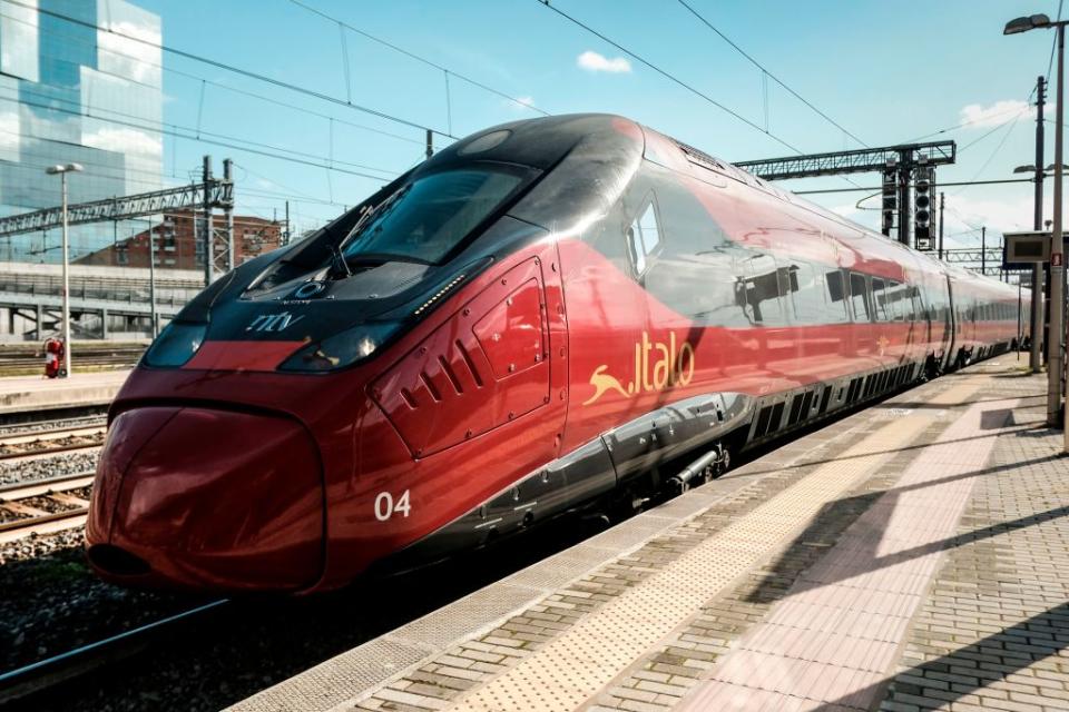 <p>Nel futuro di Italo non c’è più l’approdo in Borsa ma gli americano del fondo Global Infrastructure Partners che ha acquistato i treni dell’alta velocità per 2,4 miliardi di euro. (Getty) </p>