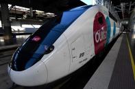 <p>Este primer viaje es el pistoletazo de salida a la liberalización del transporte ferroviario en España y abre una nueva etapa. (Photo by PIERRE-PHILIPPE MARCOU/AFP via Getty Images)</p> 