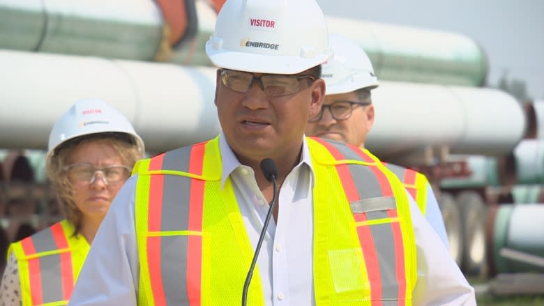 Sask. chiefs announce support for Enbridge Line 3 pipeline