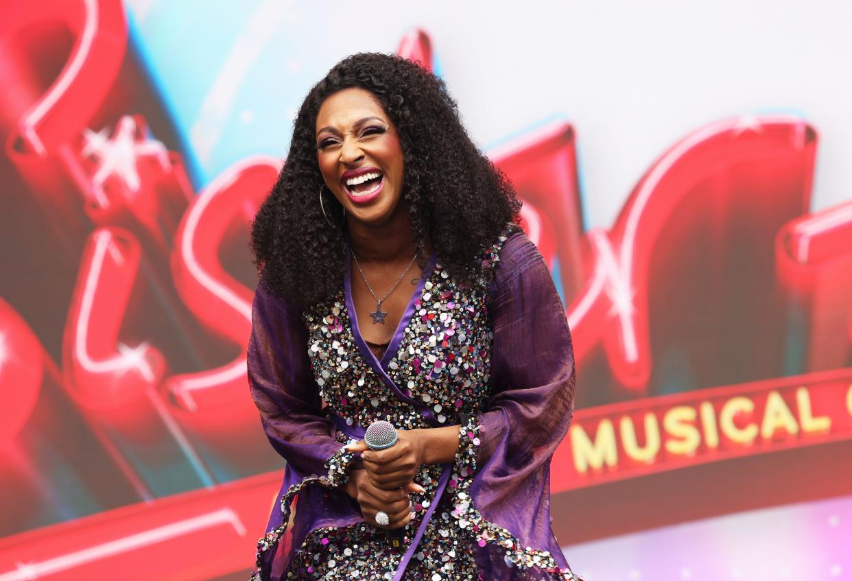 Sister Act performing at West End Live 2024, in Trafalgar Square, London, UK