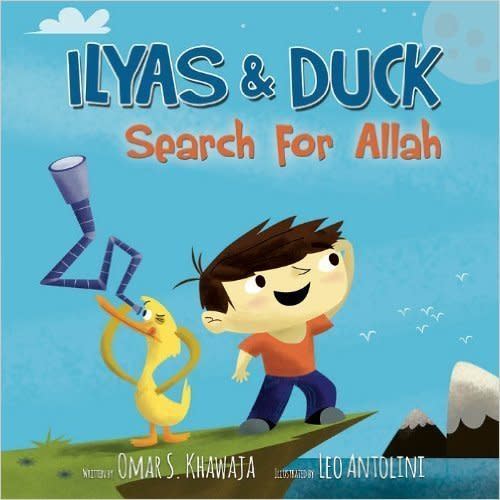 "<i>Ilyas and Duck Search for Allah</i> is an adorable adventure in which the two main characters go on a quest to look for Allah.&nbsp;One night, Ilyas wonders about the location of Allah and after discussing this with his good pal Duck, they concoct some ideas of where they might find Him. After encountering a number of unusual and interesting animals along the way, all of whom tell the duo something unique about themselves that Allah has created, Ilyas and Duck realise that they can&rsquo;t actually see Allah like they can see the animals&hellip; Ilyas comes to the realisation that 'We see Allah through all His creations. And through them we believe Allah to be true.'" -- <a href="http://www.readlittlemuslims.com/book-review-ilyas-and-duck-search-for-allah/" target="_blank">Read Little Muslims</a>