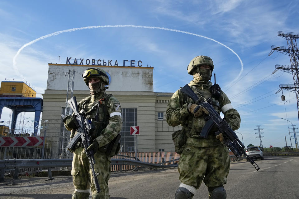 The Kherson region has been under the control of Russian forces since the early days of the invasion.  (AP)