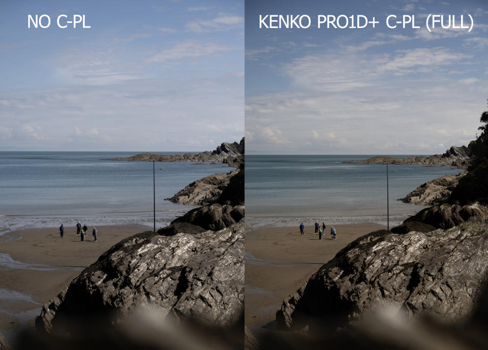 A sample shot using the Kenko Pro1D+ circular polarizing filter