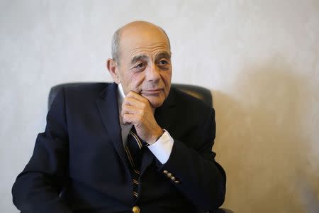 Vincent "Buddy" Cianci, former mayor and current mayoral candidate of Providence, answers a question during an interview with Reuters in his campaign headquarters in Providence, Rhode Island August 12, 2014. REUTERS/Brian Snyder