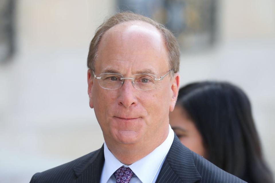 Chairman and CEO of BlackRock, Larry Fink (AFP via Getty Images)