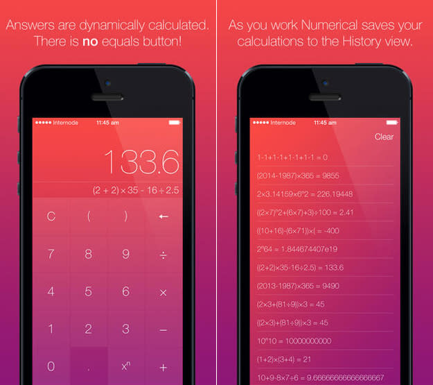 Download this app right now: Numerical for iPhone and iPad is now free