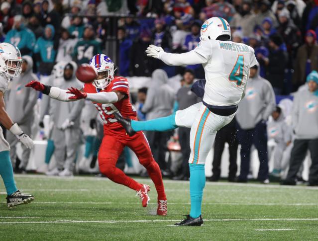 Dolphins-Bills grades; plus stock up, stock down