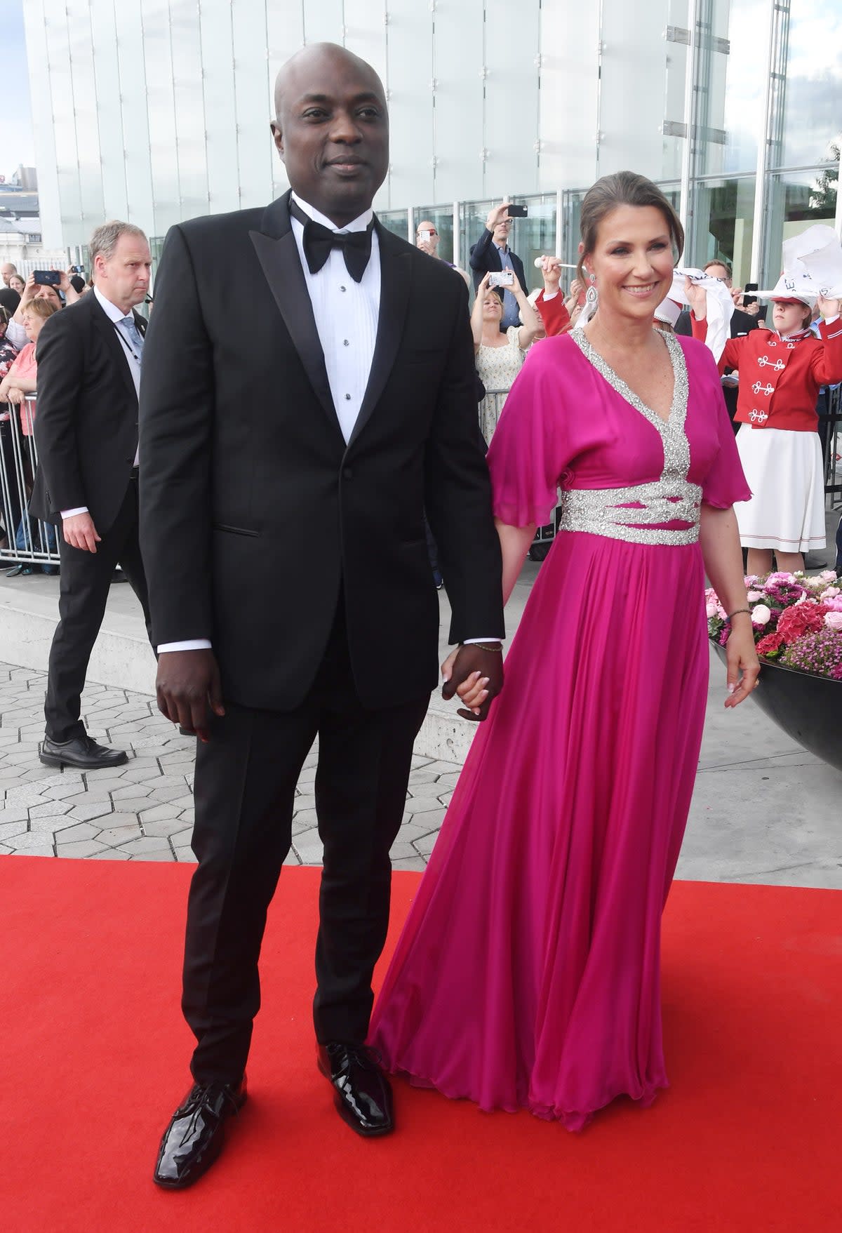 Durek Verrett is marrying Princess Märtha Louise of Norway, who is fourth in line to the throne (Getty Images)