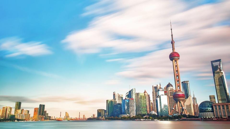 The Pearl Tower on the Shanghai Bund