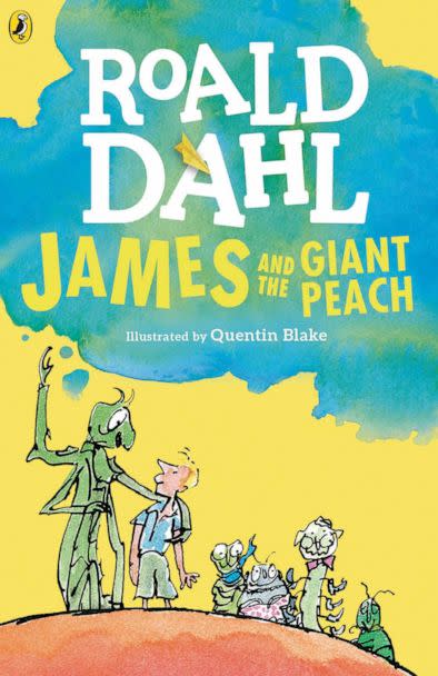 PHOTO: Book cover of James and the Giant Peach written by author Roald Dahl (Via publisher Penguin Random House)