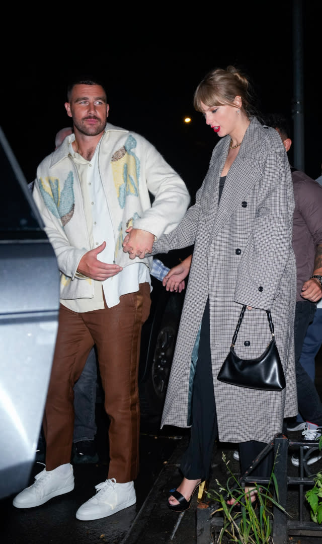 Travis Kelce and Taylor Swift — Photo courtesy of Getty Images.