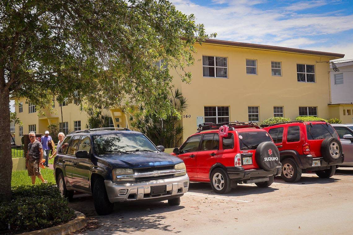 Residents in North Beach could soon be part of a residential parking program for the first time. Normandy Shores residents are pictured here on Monday, July 1, 2024 in Miami Beach, Florida.