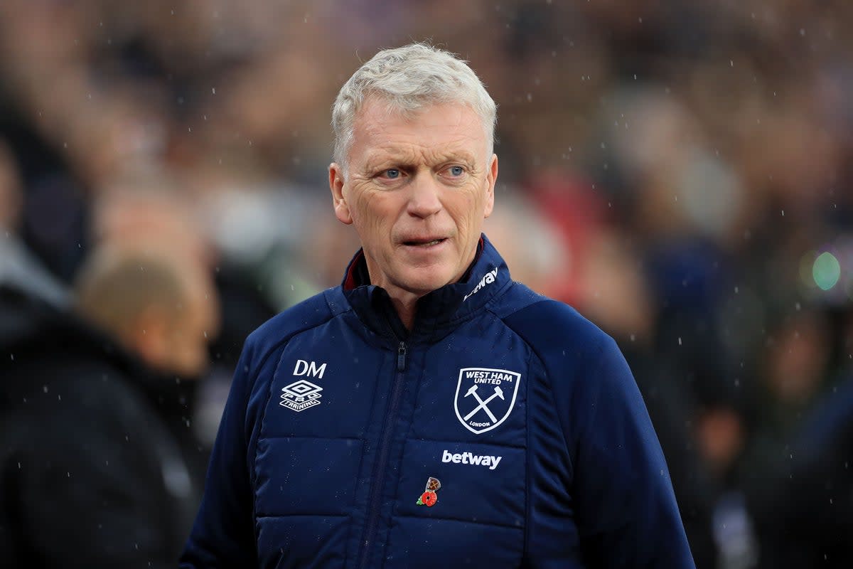 David Moyes had few complaints as his West Ham players were booed off the pitch against Leicester (Bradley Collyer/PA) (PA Wire)