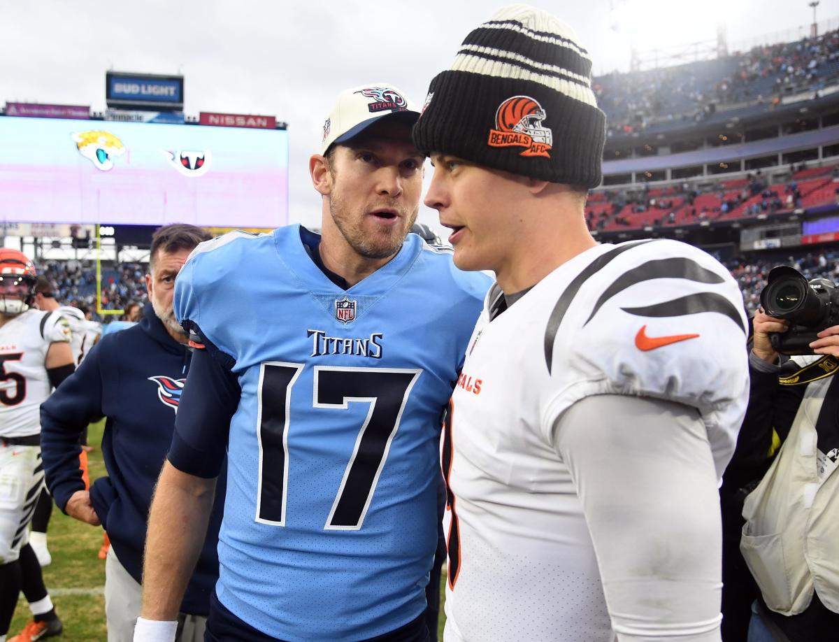 Joe Burrow leads Bengals to upset win over Titans