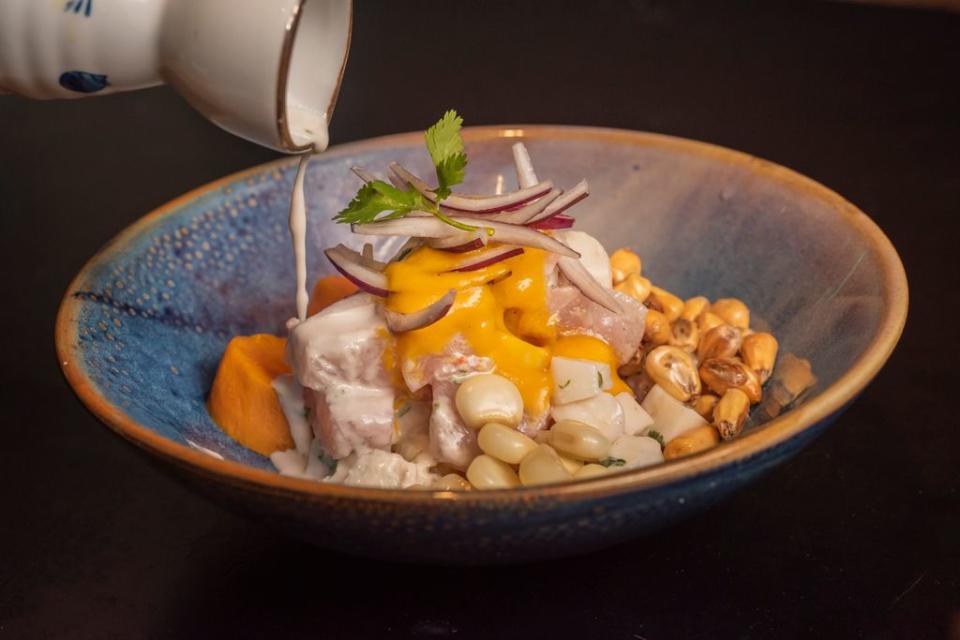 Ceviche clásico de corvina