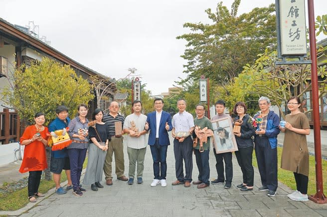 鹿港桂花巷藝術村從2010年整修後，開放藝術家申請進駐已10年，第16屆通過10位藝術家進駐，碰撞多元藝術火焰。（吳敏菁攝）