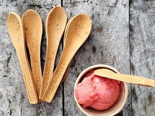 Edible ice cream cone spoons #everything