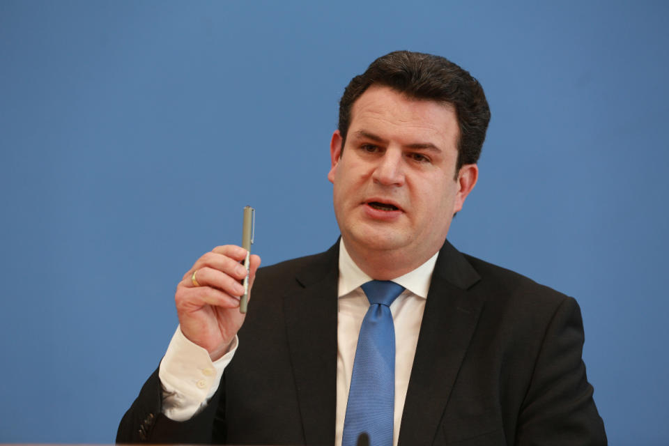 Arbeitsminister Hubertus Heil will Geringverdiener unterstützen.  - Copyright: Pool / Auswahl / Getty Images