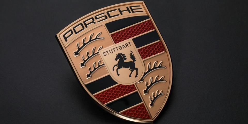 porsche crest redesign