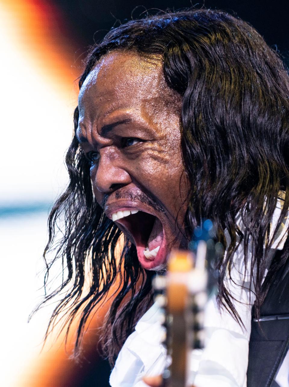 Earth, Wind & Fire performs at Ruoff Music Center on Friday, July 8, 2022, in Noblesville. 