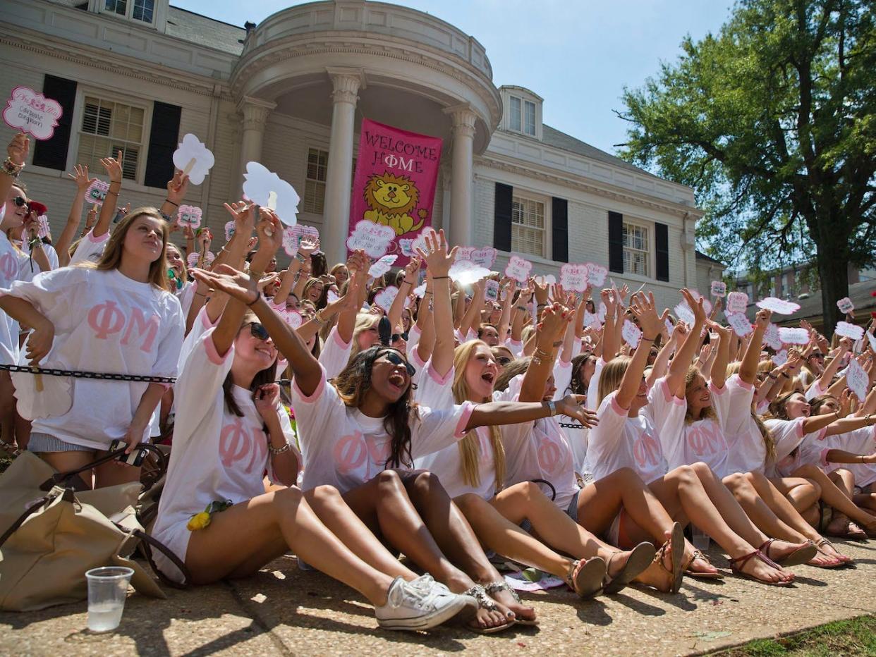 Sorority Recruitment University of Alabama