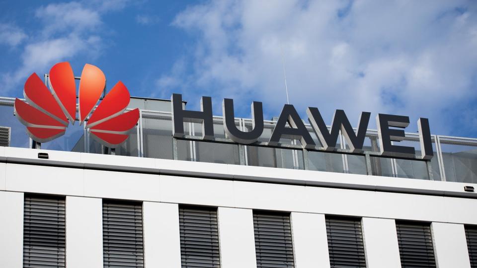 Blick auf die deutsche Huawei-Zentrale.