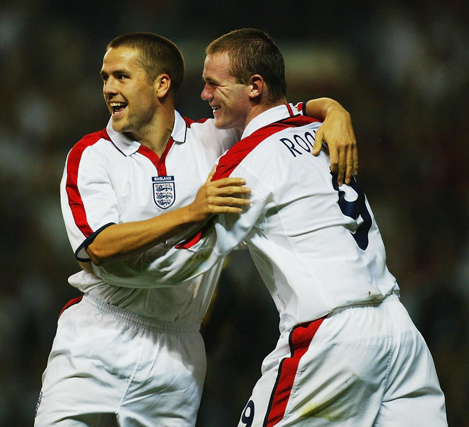 Michael Owen and Wayne Rooney both captained England as strikers – but were different kinds of players than Kane