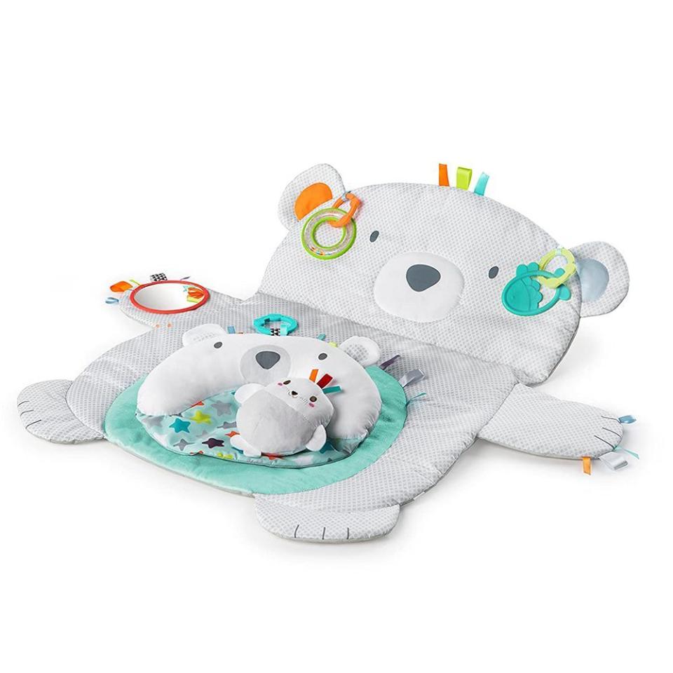 2) Bright Starts Tummy Time Prop & Play