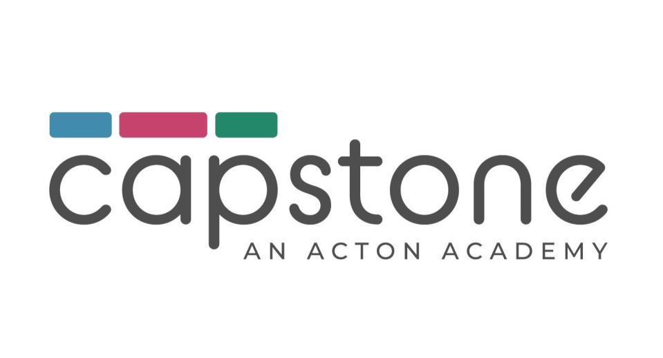 Logo of the new Capstone: An Action Academy. It is the newest private school in Springfield.