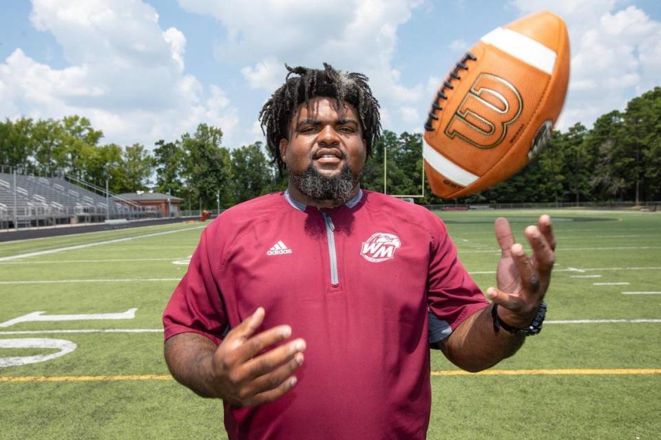 West Mecklenburg High School head football coach Beady Waddell IV will have one more season with his son, running back Beady Waddell V. The pair hopes to finish with a big playoff run for the team and a college scholarship for Waddell V.