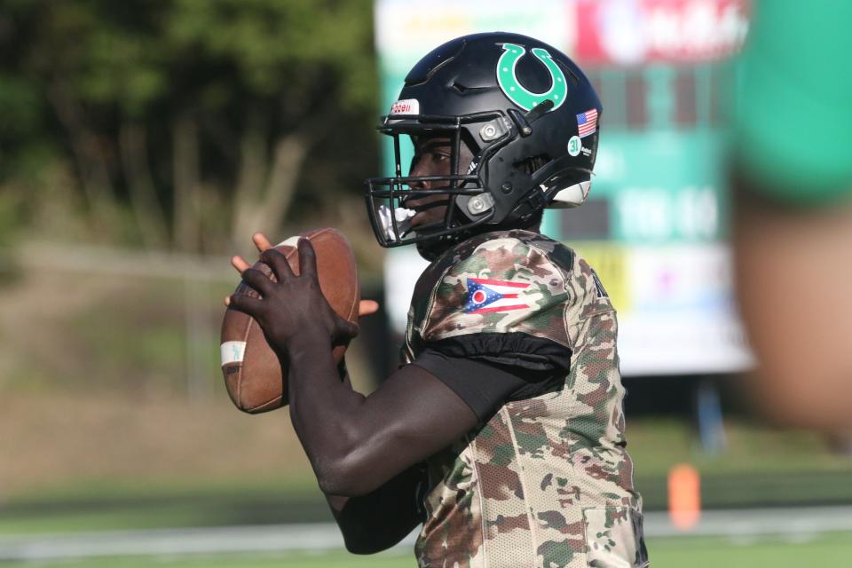 Adopted from Ethiopia, Clear Fork junior Sengo Ault is thriving thanks to a new-found love of football.