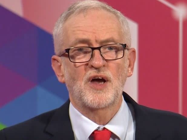 Jeremy Corbyn faces audience questions on Question Time: BBC