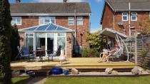 <p>It's now the ultimate space for alfresco dining. </p>