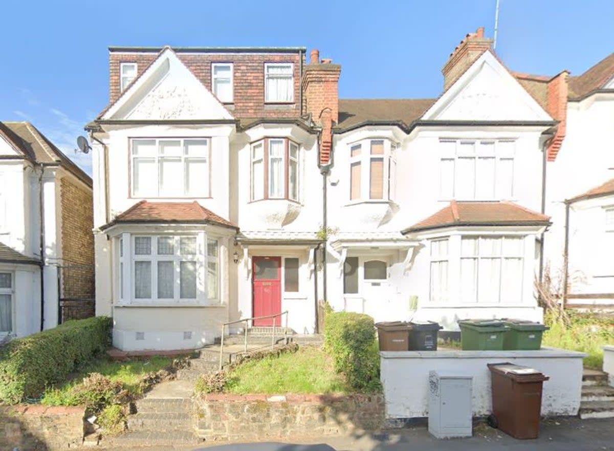 The family built on top of their home (left) 20 years ago (Google Maps)