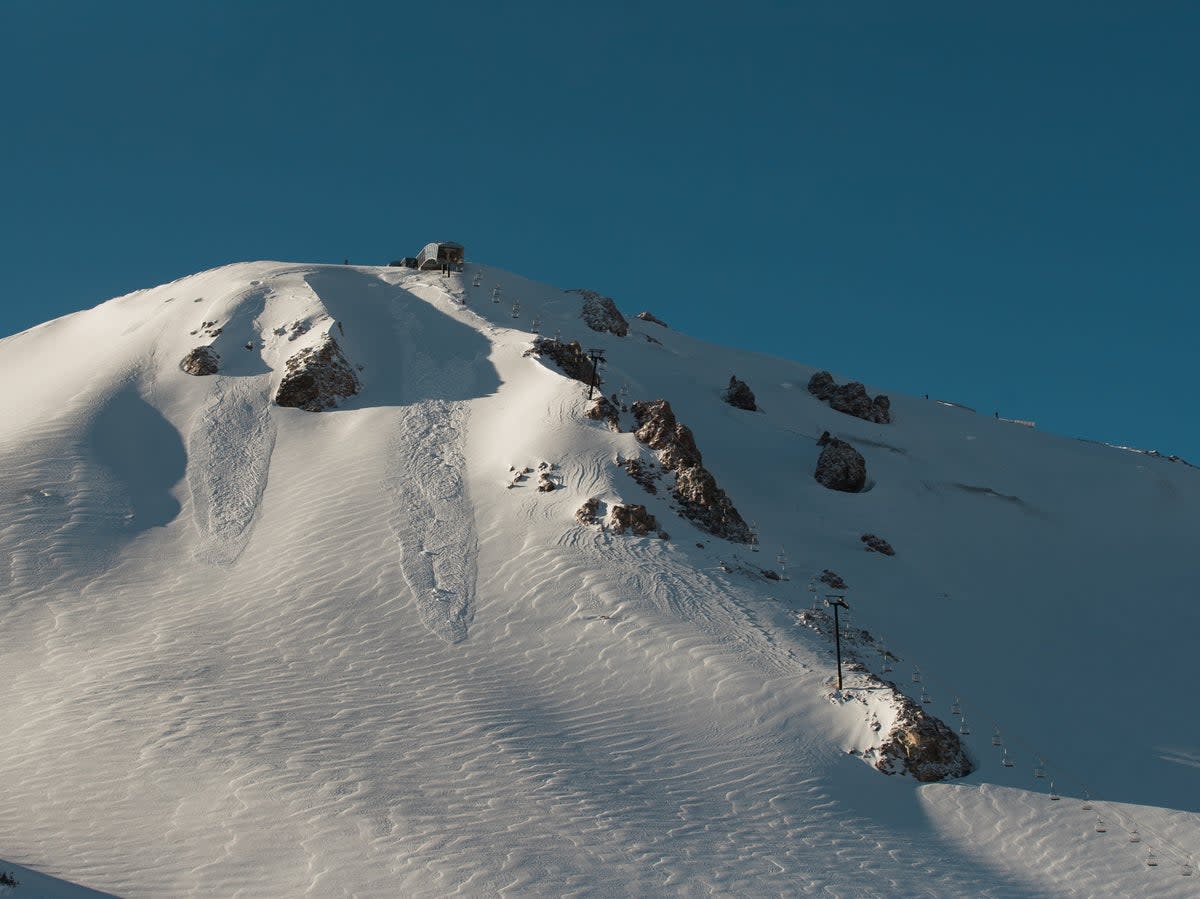 Mammoth Mountain’s altitude means it’s often blessed with huge snowfalls (Peter Morning)