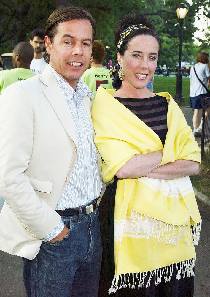 Andy and Kate Spade in 2003