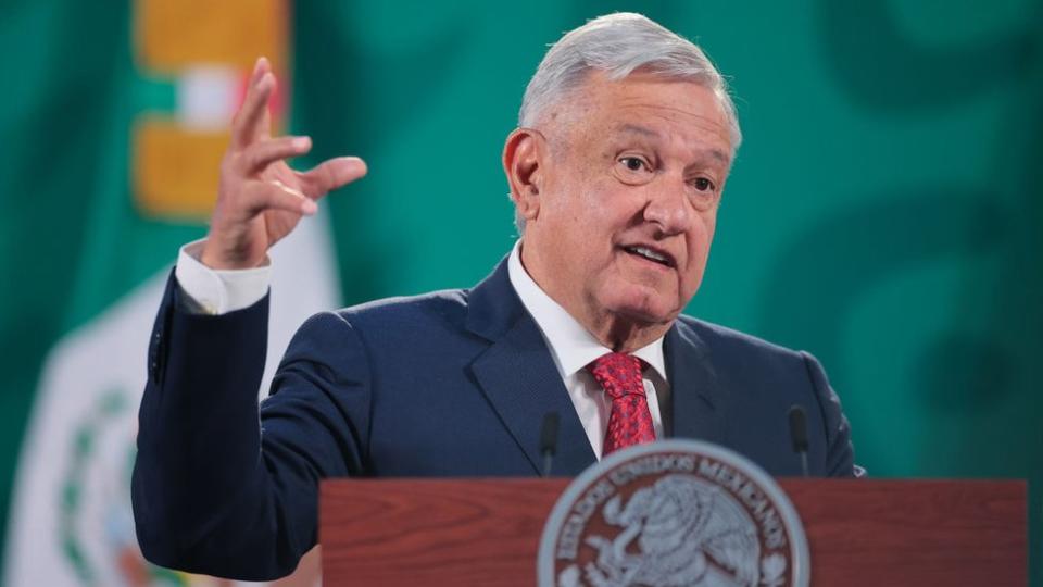 Andrés Manuel López Obrador, presidente de México.