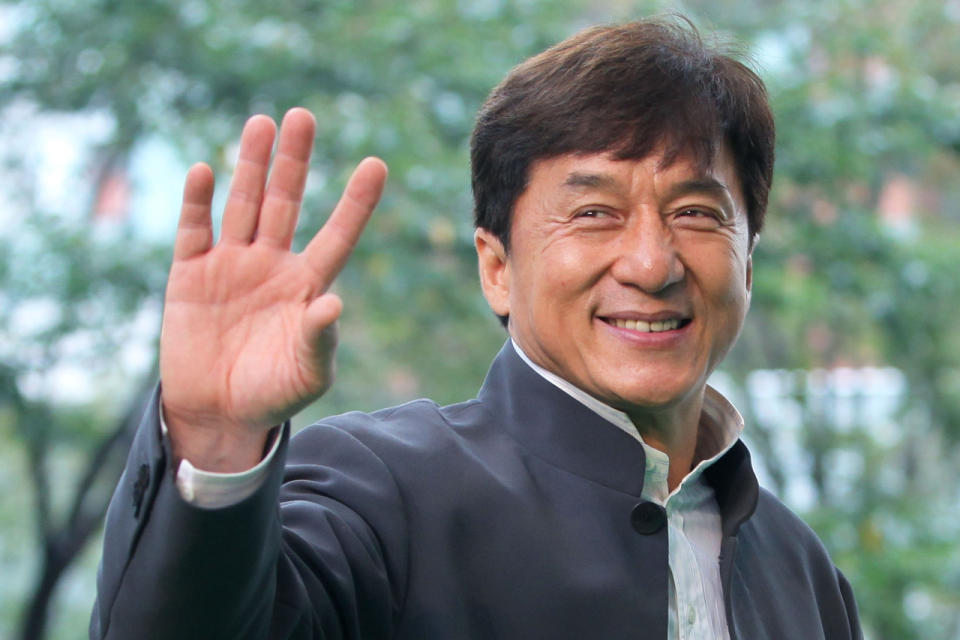 Jackie Chan tem receita de US$ 61 milhões, o que o coloca na 23o lugar no geral.