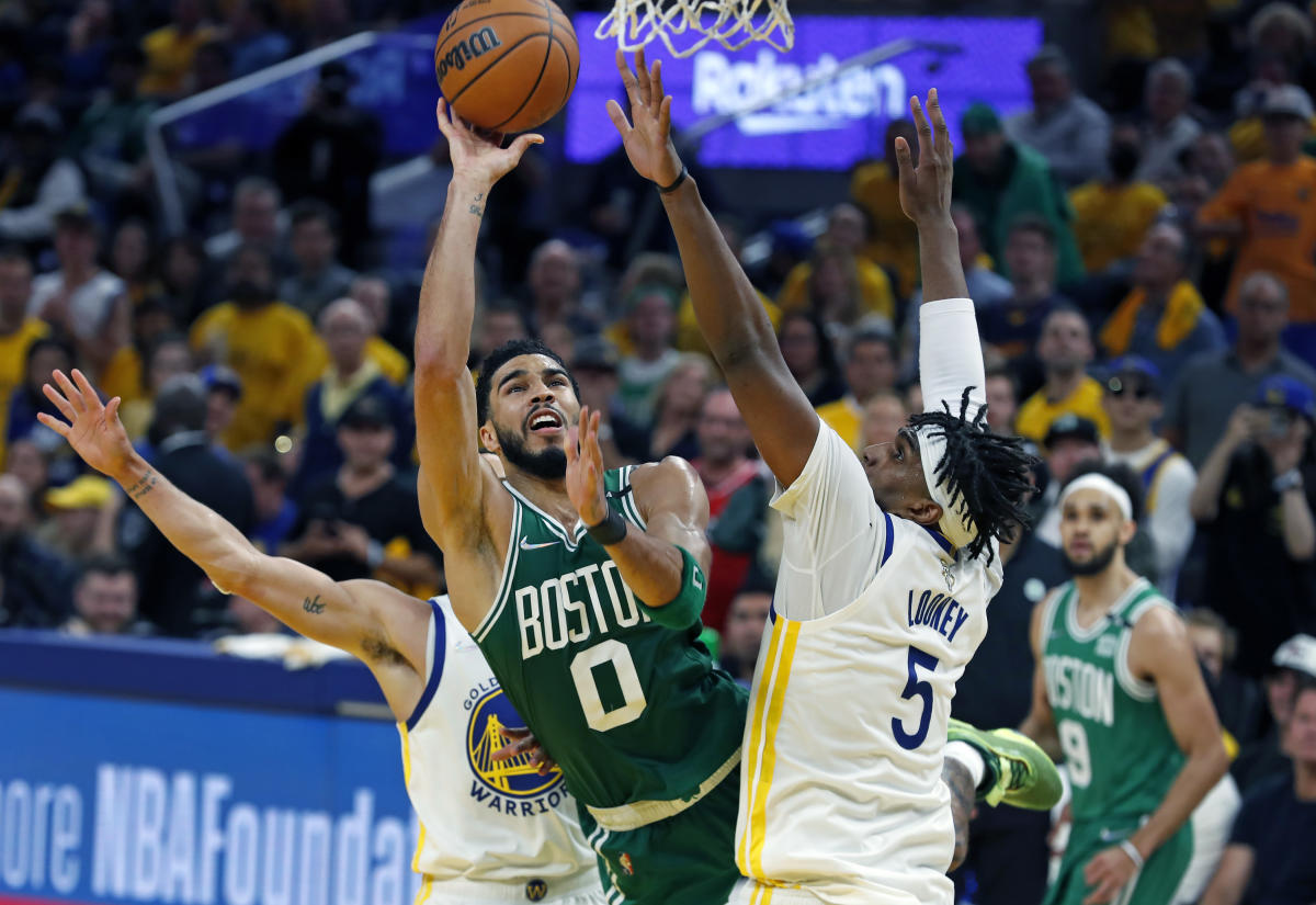 Celtics lose a rough Game 2 107-88, Warriors tie the Finals 1-1