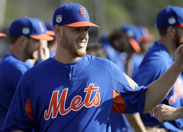 Mets right-hander pitcher Zack Wheeler is hoping to put his arm troubles behind him. (AP) 