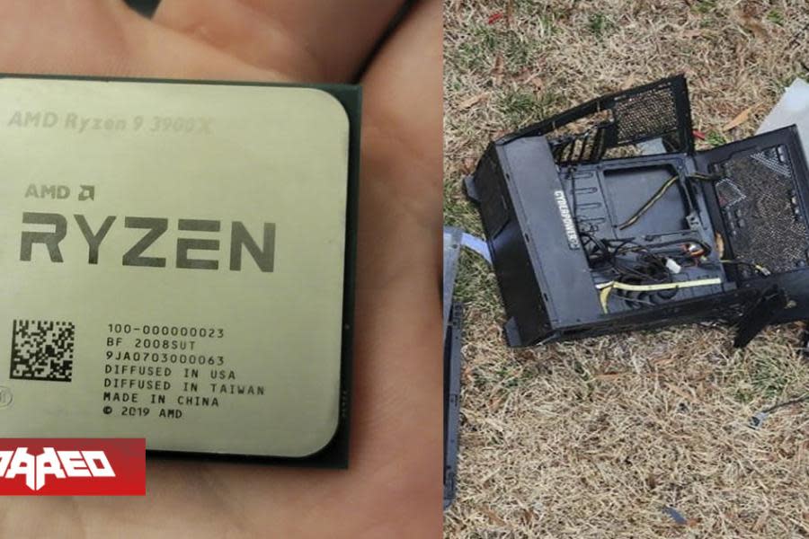 Encuentra PC Gamer maltratado en la basura y logra encenderlo, pero su felicidad se esfuma a los minutos de encenderlo