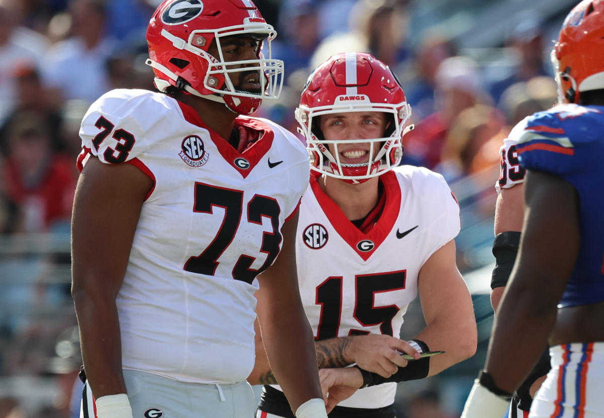 Georgia Holds Top Offensive Rating in College Football Top 25