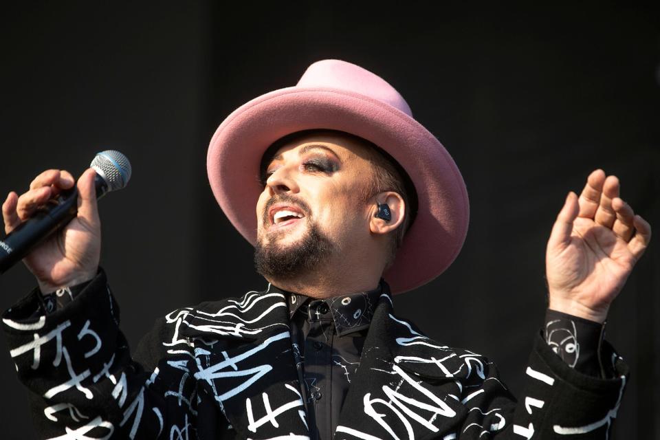 Boy George and Culture Club perform Saturday at Riverbend Music Center.