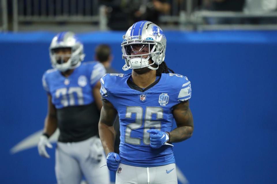 Detroit Lions running back Jahmyr Gibbs was a standout return man in college.