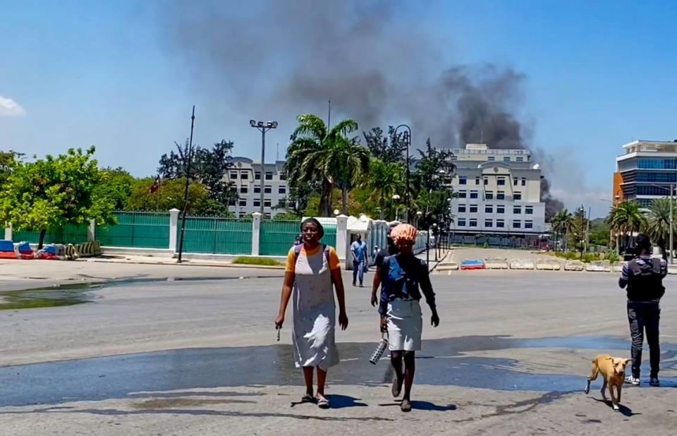 More than 53,000 Haitians have fled Port-au-Prince in less than three weeks amid a surge in violence.