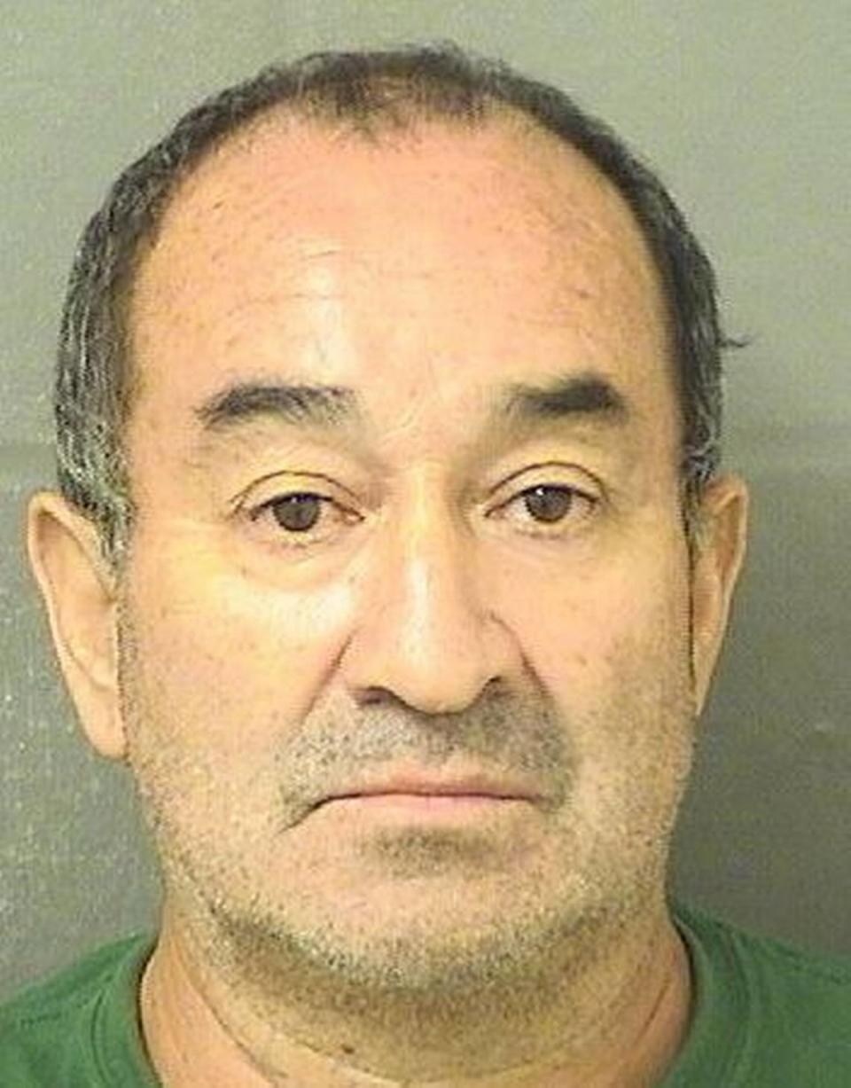 Sergio Quintero after his Jan. 10 arrest by Florida Highway Patrol