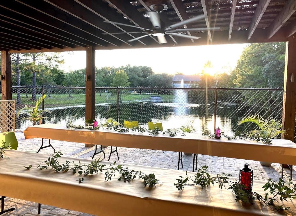 The Model Family Terrace by the Lake, a new gathering space and event facility at Chabad of Southside, was dedicated on June 4 in conjunction with the synagogue's 18th anniversary.